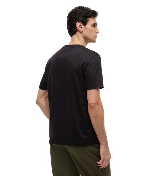 TOMMY HILFIGER(トミーヒルフィガー)の「ロープインターロックレギュラーTシャツ(Tシャツ/カットソー・メンズ・ホワイト/ブラック・SMALL/MEDIUM/LARGE/X-LARGE)」の10枚目の写真