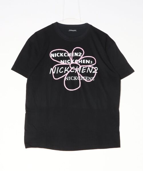 FUNdaysion(ファンデイション)の「フラワーロゴビッグT(Tシャツ/カットソー・レディース・ホワイト/ブラック・M)」の15枚目の写真