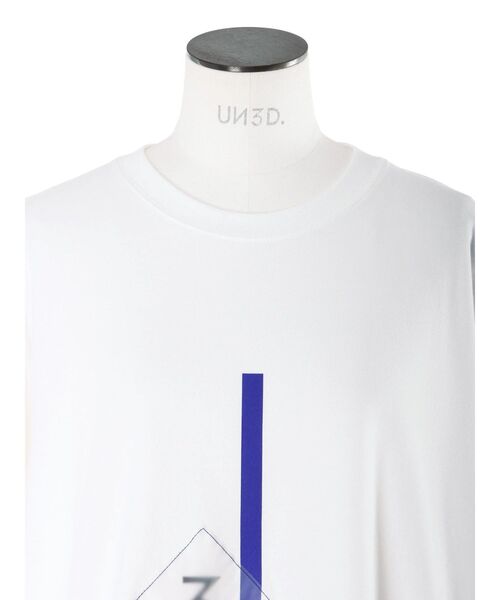UN3D.(アンスリード)の「SQUARE FILM PRINT T SHIRT / スクエアフィルムプリントTシャツ(Tシャツ/カットソー・レディース・ブラック/ホワイト・FREE)」の7枚目の写真
