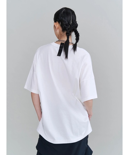 UN3D.(アンスリード)の「SQUARE FILM PRINT T SHIRT / スクエアフィルムプリントTシャツ(Tシャツ/カットソー・レディース・ブラック/ホワイト・FREE)」の13枚目の写真
