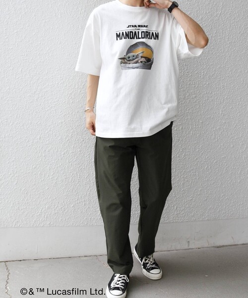 STAR WARS（スターウォーズ）の「SHIPS any: [STAR WARS / スター・ウォーズ] グラフィック Tシャツ 26SS◆（Tシャツ/カットソー・メンズ・ホワイト系その他/ホワイト/チャコールグレー・MEDIUM/X-LARGE/LARGE）」の10枚目の写真