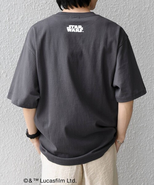STAR WARS（スターウォーズ）の「SHIPS any: [STAR WARS / スター・ウォーズ] グラフィック Tシャツ 26SS◆（Tシャツ/カットソー・メンズ・ホワイト系その他/ホワイト/チャコールグレー・MEDIUM/X-LARGE/LARGE）」の20枚目の写真