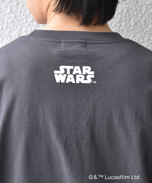 STAR WARS（スターウォーズ）の「SHIPS any: [STAR WARS / スター・ウォーズ] グラフィック Tシャツ 26SS◆（Tシャツ/カットソー・メンズ・ホワイト系その他/ホワイト/チャコールグレー・MEDIUM/X-LARGE/LARGE）」の21枚目の写真