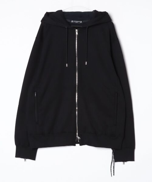 mastermind JAPAN(マスターマインド)の「CHAINED ZIP UP HOODIE(パーカー・メンズ・ブラック・XL)」の1枚目の写真