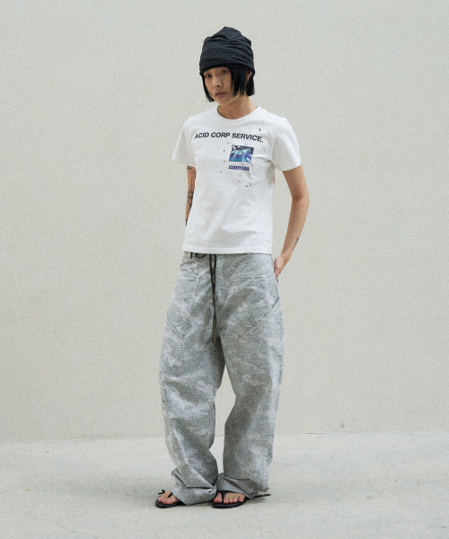 SLOWACID（スローアシッド）の「ポニー半袖Tシャツ[ホワイト]（Tシャツ/カットソー・レディース・その他・X-SMALL/SMALL/MEDIUM/LARGE）」の4枚目の写真