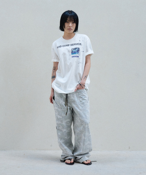 SLOWACID（スローアシッド）の「ポニー半袖Tシャツ[ホワイト]（Tシャツ/カットソー・レディース・その他・X-SMALL/SMALL/MEDIUM/LARGE）」の6枚目の写真