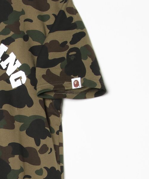 A BATHING APE(アベイシングエイプ)の「1ST CAMO COLLEGE TEE(Tシャツ/カットソー・メンズ・イエロー/グリーン・X-LARGE/SMALL/XX-LARGE/MEDIUM/LARGE)」の8枚目の写真