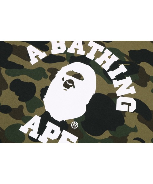 A BATHING APE(アベイシングエイプ)の「1ST CAMO COLLEGE TEE(Tシャツ/カットソー・メンズ・イエロー/グリーン・X-LARGE/SMALL/XX-LARGE/MEDIUM/LARGE)」の5枚目の写真