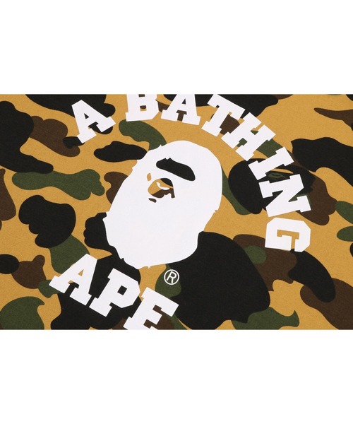 A BATHING APE(アベイシングエイプ)の「1ST CAMO COLLEGE TEE(Tシャツ/カットソー・メンズ・イエロー/グリーン・X-LARGE/SMALL/XX-LARGE/MEDIUM/LARGE)」の6枚目の写真