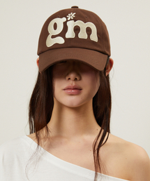 GIMOR（ギマー）の「GM Flower Ball Cap Brown（キャップ）」
