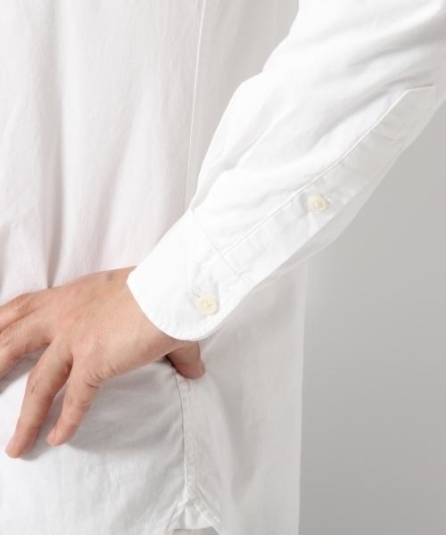 GLOBAL WORK（グローバルワーク）の「ブロードシャツ長袖/710790（シャツ/ブラウス・メンズ・ホワイト/ネイビー/カーキ・MEDIUM/SMALL/X-LARGE/LARGE）」の8枚目の写真