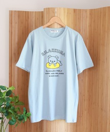 リラックマ プリント天竺半袖Tシャツ