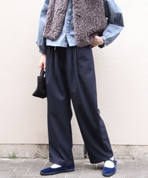 DANTON | DANTON/ダントン　フランネルタックイージーパンツ　FLANNEL TUCK EASY PANTS　DT-E0274 FLP(その他パンツ)