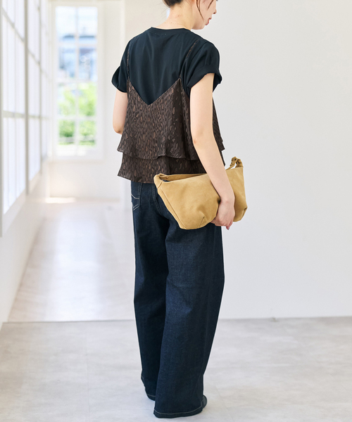 Spick & Span(スピックアンドスパン)の「《追加》TICCA / ティッカ 2wayレオパードビスチェ(キャミソール・レディース・ブラウン・FREE)」の6枚目の写真