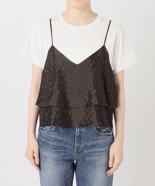 Spick & Span(スピックアンドスパン)の「《追加》TICCA / ティッカ 2wayレオパードビスチェ(キャミソール・レディース・ブラウン・FREE)」の8枚目の写真