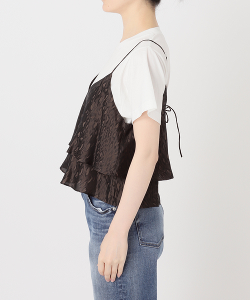 Spick & Span(スピックアンドスパン)の「《追加》TICCA / ティッカ 2wayレオパードビスチェ(キャミソール・レディース・ブラウン・FREE)」の9枚目の写真