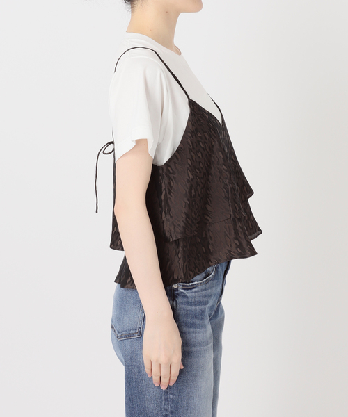 Spick & Span(スピックアンドスパン)の「《追加》TICCA / ティッカ 2wayレオパードビスチェ(キャミソール・レディース・ブラウン・FREE)」の11枚目の写真