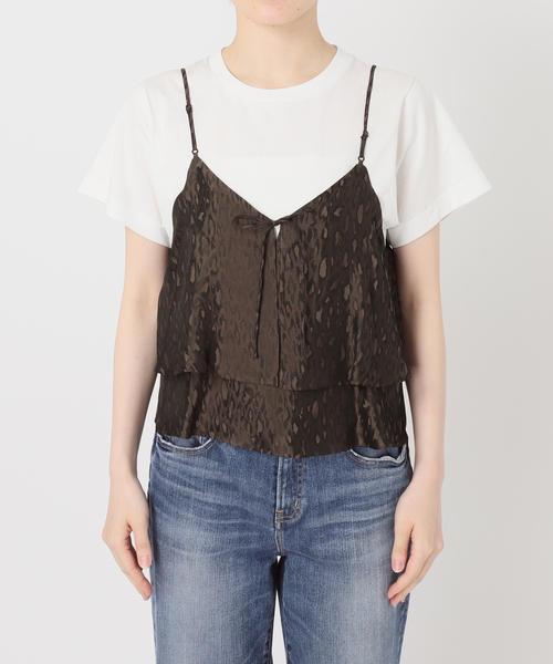 Spick & Span(スピックアンドスパン)の「《追加》TICCA / ティッカ 2wayレオパードビスチェ(キャミソール・レディース・ブラウン・FREE)」の16枚目の写真