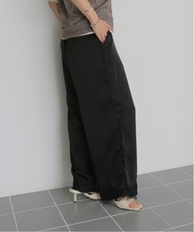 【cheriella】サテンレースストレートパンツ SATIN LACE STRAIGHT PANTS