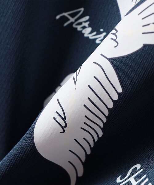 SHIPS（シップス）の「SHIPS KIDS:80～90cm /〈接触冷感/吸水速乾〉サマー トライアングル  Tシャツ（Tシャツ/カットソー・キッズ・オフホワイト/ネイビー・80/90）」の9枚目の写真