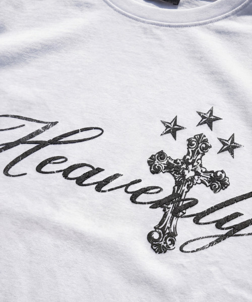 SAINTPAIN（セイントペイン）の「SP ヘブンリークロス クロップ半袖Tシャツ ホワイト（Tシャツ/カットソー・レディース・その他・FREE）」の3枚目の写真