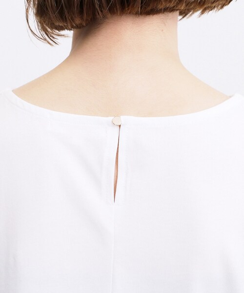 grove(グローブ)の「【体型カバー】刺繍チュールレースドッキングカットソー(Tシャツ/カットソー・レディース・ブラック/オフホワイト/ブラウン系その他・01/05/04/03/02)」の20枚目の写真