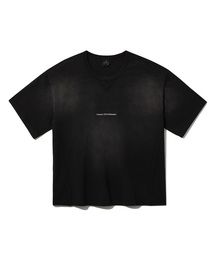 ディストレスドリバースシームTシャツ