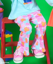 MARKEY'S（マーキーズ）の「【別注】wiggle wiggle ワッフル総柄フレアパンツ（その他パンツ）」
