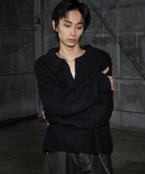 [LANDNESS] Shaggy Skipper Knit — шэгги скиппер‑нит