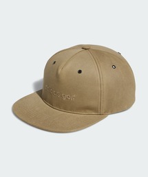 adidas Golf（アディダスゴルフ）の「ワックスキャンバス フラットビル キャップ【adidas Golf/アディダスゴルフ】（キャップ）」