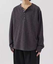 スラブヘンリーネックロンT
