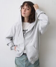 CIAOPANIC TYPY | 製品染めダンボールジップパーカー(パーカー)