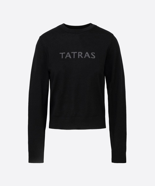 TATRAS(タトラス)の「TATRAS(タトラス) RABBA ラッバ(ニット/セーター・レディース・ベージュ/ブラック/アイボリー・2/1/3)」の3枚目の写真