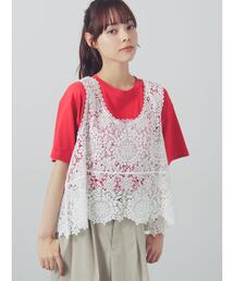calla lily ジレ (gray)（ベスト）｜Plage（プラージュ）の