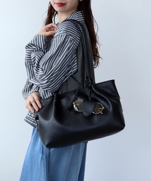 Cepica | グラスホルダー付PUトート(トートバッグ)