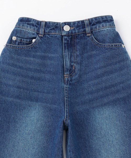b・ROOM(ビールーム)の「【ともデニ】ルーズストレートパンツ【子供服】【キッズ】【男の子】(デニムパンツ・キッズ・ブラック/ネイビー・120cm/110cm/140cm/130cm)」の13枚目の写真