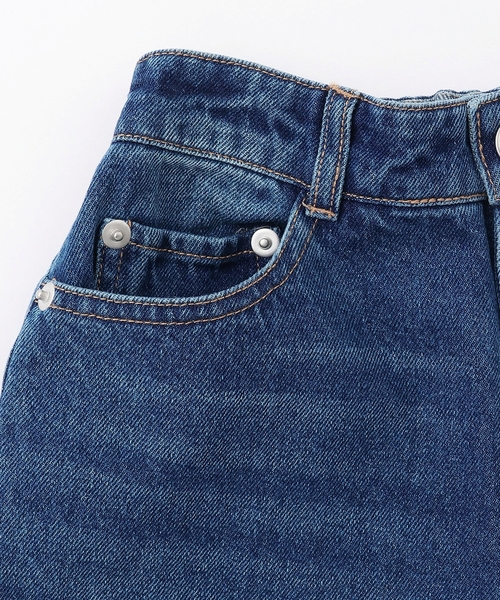 b・ROOM(ビールーム)の「【ともデニ】ルーズストレートパンツ【子供服】【キッズ】【男の子】(デニムパンツ・キッズ・ブラック/ネイビー・120cm/110cm/140cm/130cm)」の15枚目の写真