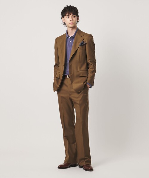 UNITED ARROWS（ユナイテッドアローズ）の「【別注】＜CONCHON QUINETTE＞ロングスリーブ ポロシャツ（ポロシャツ・メンズ・ネイビー/パープル/オフホワイト/ワイン・L/M）」の14枚目の写真