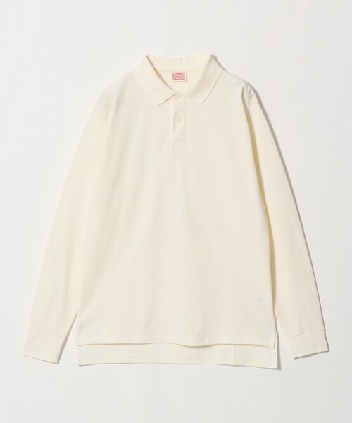 UNITED ARROWS（ユナイテッドアローズ）の「【別注】＜CONCHON QUINETTE＞ロングスリーブ ポロシャツ（ポロシャツ・メンズ・ネイビー/パープル/オフホワイト/ワイン・L/M）」の18枚目の写真