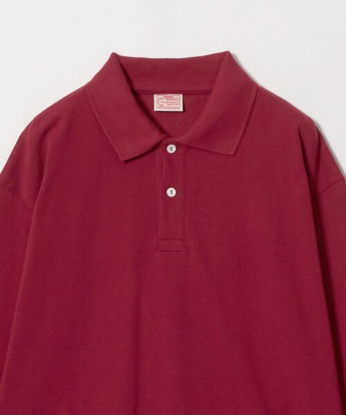 UNITED ARROWS（ユナイテッドアローズ）の「【別注】＜CONCHON QUINETTE＞ロングスリーブ ポロシャツ（ポロシャツ・メンズ・ネイビー/パープル/オフホワイト/ワイン・L/M）」の22枚目の写真