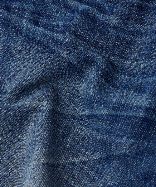 OUTSTANDING(アウトスタンディング)の「30S CINCH BACK SELVEDGE WIDE PANTS_MEDIUM BLUE(デニムパンツ・メンズ・その他・SMALL/MEDIUM/LARGE)」の9枚目の写真