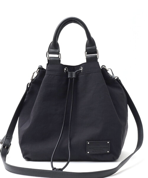 COOCO(クーコ)の「NYLON DRAWSTRING 2WAY TOTE BAG/A4対応(ハンドバッグ・レディース・ブラック/ベージュ/カモフラージュ・FREE)」の7枚目の写真