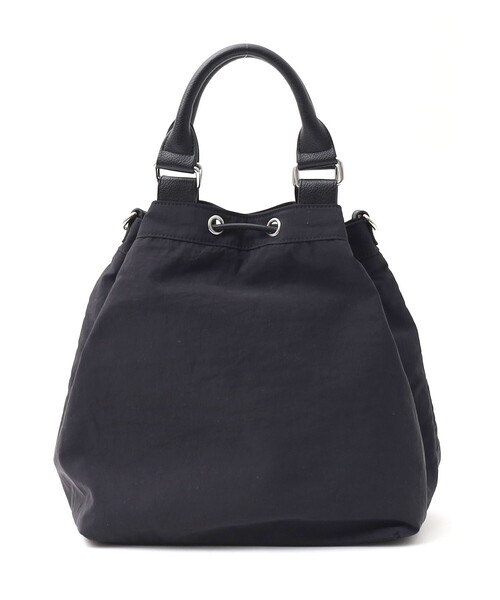 COOCO(クーコ)の「NYLON DRAWSTRING 2WAY TOTE BAG/A4対応(ハンドバッグ・レディース・ブラック/ベージュ/カモフラージュ・FREE)」の9枚目の写真