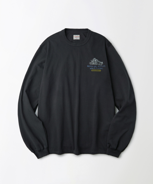 OUTSTANDING(アウトスタンディング)の「MOT SERIES LONG SLEEVE(SPEED DUST)_CHARCOAL(Tシャツ/カットソー・メンズ・その他・LARGE/MEDIUM/X-LARGE)」の2枚目の写真