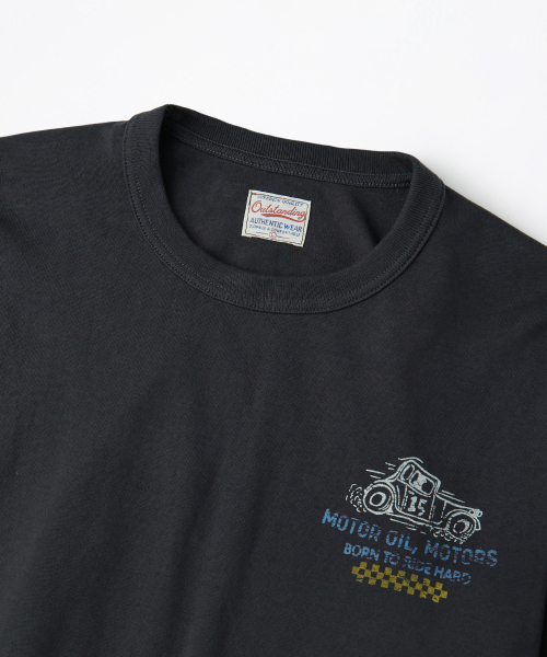 OUTSTANDING(アウトスタンディング)の「MOT SERIES LONG SLEEVE(SPEED DUST)_CHARCOAL(Tシャツ/カットソー・メンズ・その他・LARGE/MEDIUM/X-LARGE)」の3枚目の写真