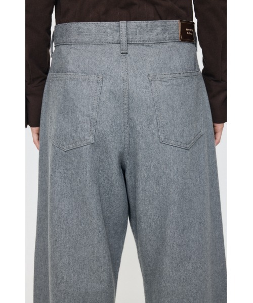 MOUSSY(マウジー)の「LOOSE WAIST CURVED STRAIGHT(デニムパンツ・レディース・グレー/ブラック/ベージュ・0/1/2)」の11枚目の写真