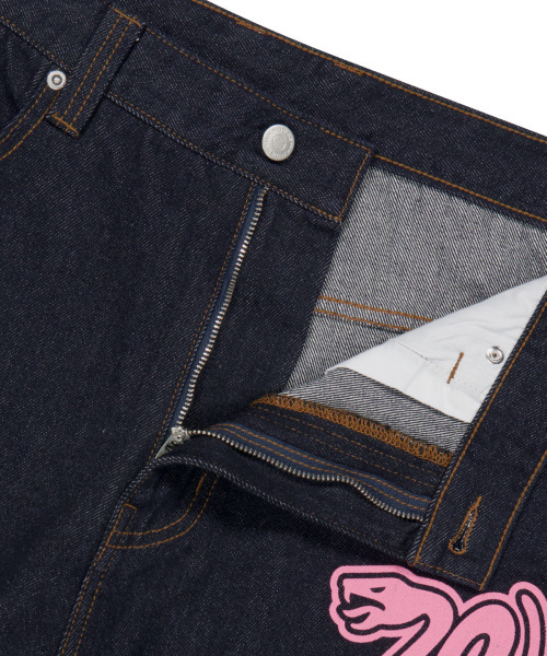 WKNDRS(ウィーキャンドース)の「DUCK OFF デニムパンツ (D.BLUE)(デニムパンツ・レディース・その他・MEDIUM/LARGE/X-LARGE)」の3枚目の写真