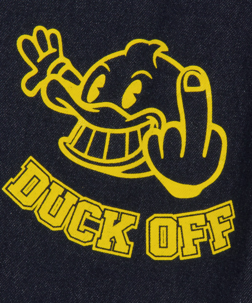 WKNDRS(ウィーキャンドース)の「DUCK OFF デニムパンツ (D.BLUE)(デニムパンツ・レディース・その他・MEDIUM/LARGE/X-LARGE)」の4枚目の写真