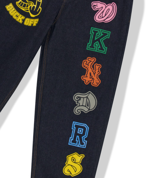 WKNDRS(ウィーキャンドース)の「DUCK OFF デニムパンツ (D.BLUE)(デニムパンツ・レディース・その他・MEDIUM/LARGE/X-LARGE)」の5枚目の写真