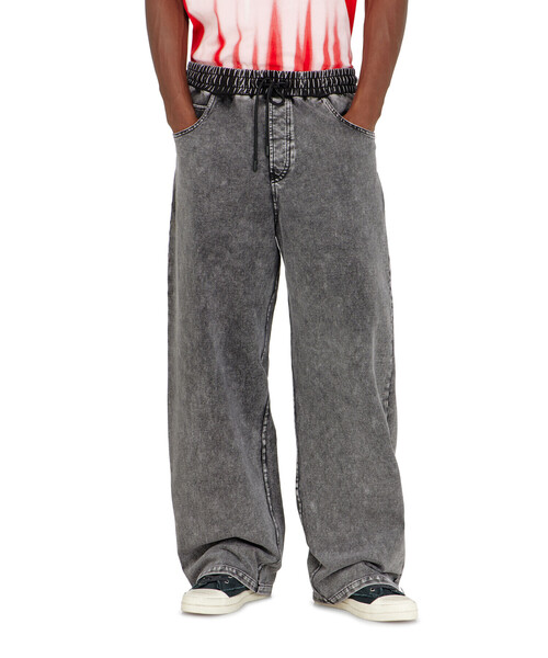 DIESEL(ディーゼル)の「メンズ パンツ P-STUK(スウェットパンツ・メンズ・グレー・LARGE/MEDIUM/XX-SMALL/X-SMALL/SMALL)」の3枚目の写真
